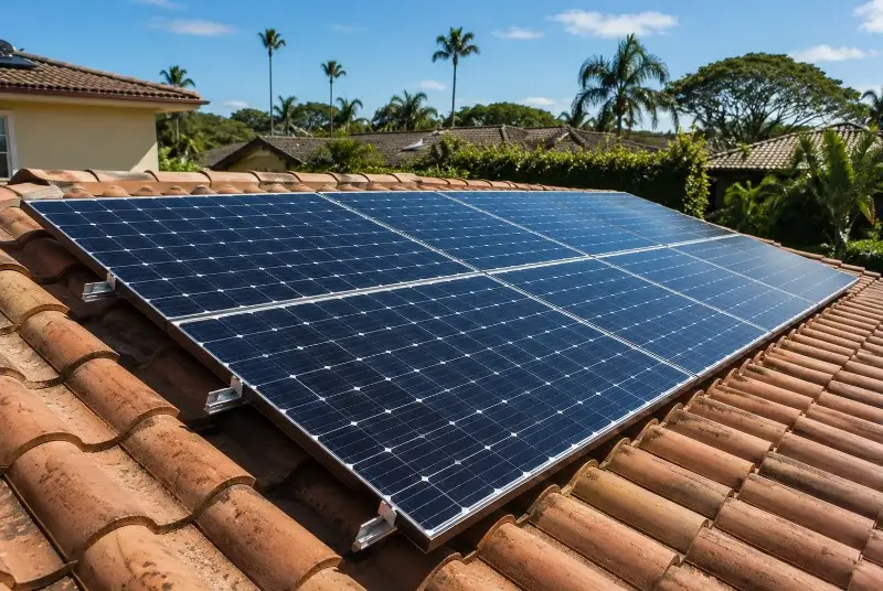 Installation de panneaux solaires à Barraux